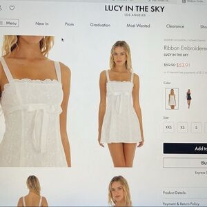 lucy in the sky dress wore for recruitment